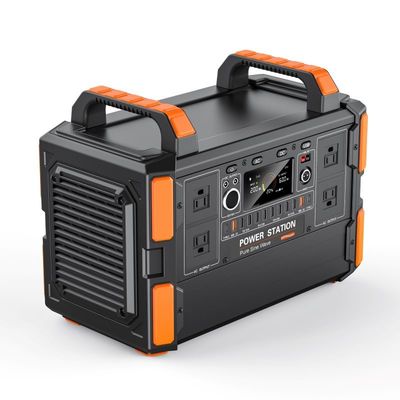 주문 휴대용 1200WH 리튬 태양광 발전기 맞춤형 AC 110V/230V 전원 스테이션, MPPT 컨트롤러 포함, 야외 캠핑 하이킹용 온라인 제조
